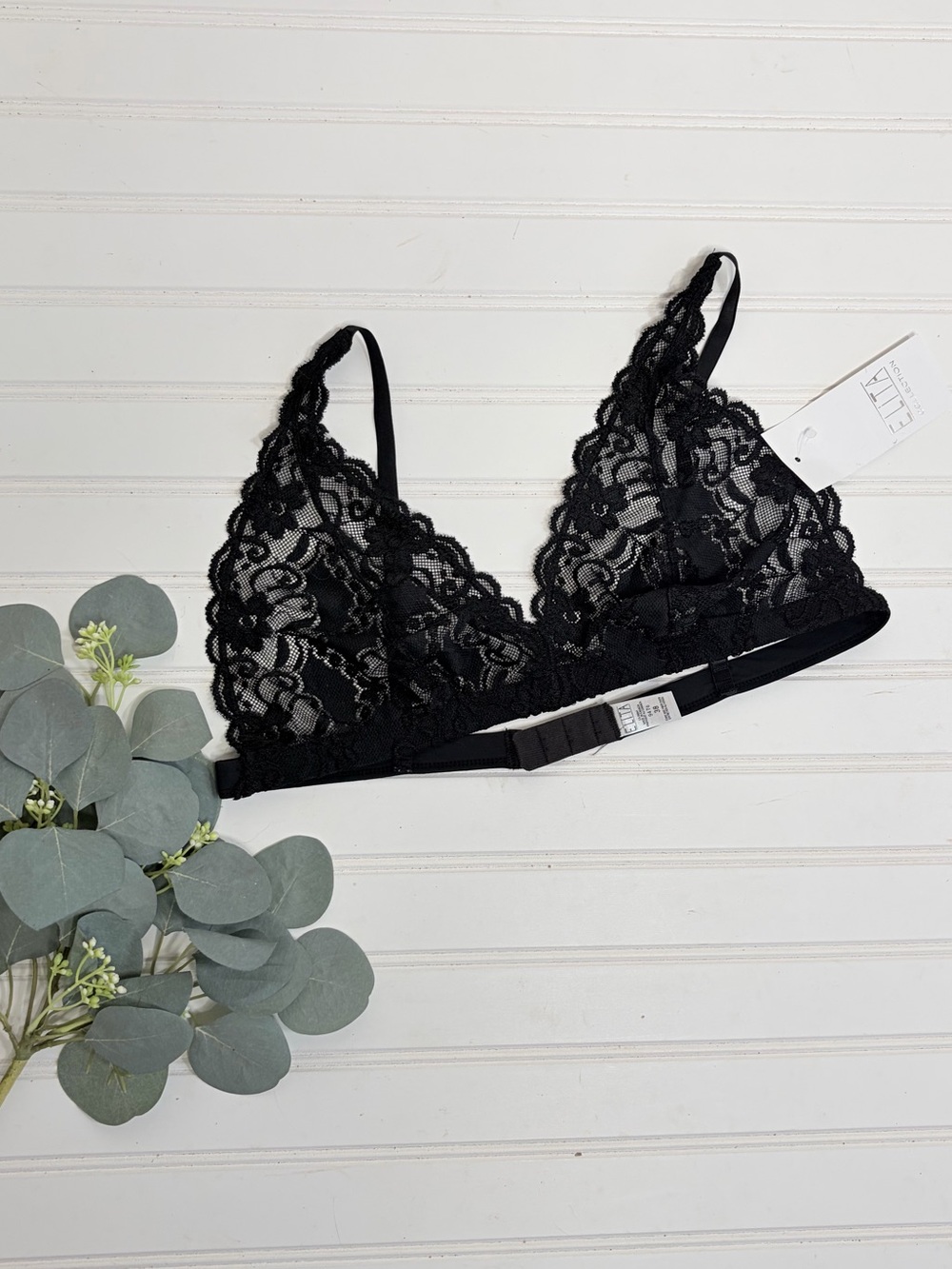 Elita Plunge Lace Bralette